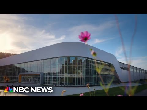 New factory built over old steel mill. Is America's manufacturing revival already happening?
