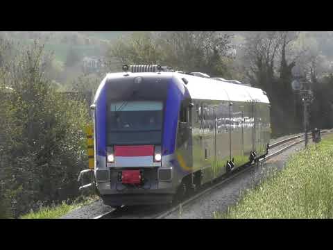 Treni a Tolentino in piena Primavera