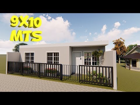 House for 9x10 meter lot / 9 x 10 House Plans