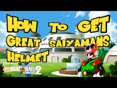 How to get Great Saiyaman Helmet | Dragon Ball Xenoverse 2 |