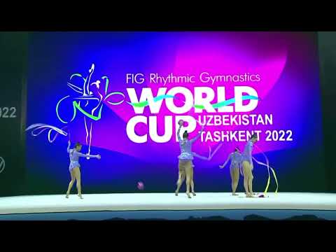 Bulgaria - 3 Ribbons 2 Balls AA - WC Tashkent 2022