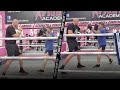 TYSON FURY STAYING READY FOR DEONTAY WILDER! BACK IN THE GYM THROWING COMBINATIONS ON THE PADS