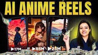 How to Create AI ANIME Reels using Free AI Tools 🔥| Anime Reels using AI | Ritika AI