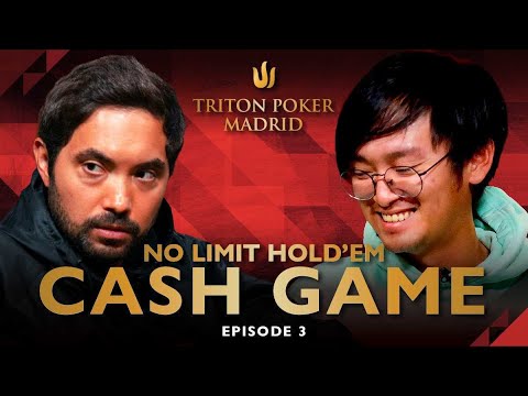 No Limit Hold'em CASH GAME | Episode 3 - Triton Poker Madrid 2022