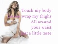 Mariah Carey Touch My Body Lyrics