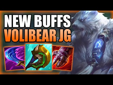 HOW TO PLAY VOLIBEAR JUNGLE & CARRY AFTER THE 12.2 BUFFS! Best Build/Runes Guide - League of Legends