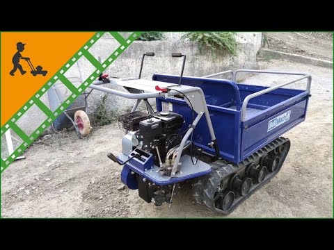 Motocarriola cingolata BullMach Helios 500 E: vediamo come funziona