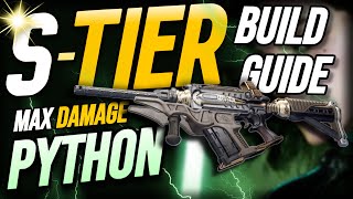 THE BEST PYTHON BUILD (S-TIER) | BEST SMG (MAX WEAKPOINT DAMAGE) | THE FIRST DESCENDANT BUILD GUIDE