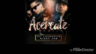De La Ghetto - Acercate  (Remix / Audio) ft. Nicky Jam