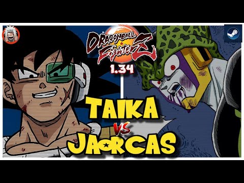 DBFZ Jaorcas vs Taika (Bardock, GokuUI, GogetaSS4) vs (Vegeta, Cell, A21) 1.34