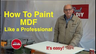 How to Paint MDF Like A Pro! (#10) Looks like a spray finish but done with a roller!