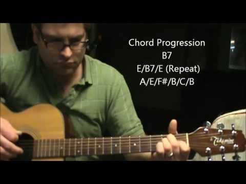 How to play  Wasted Days & Wasted Nights by Freddy Fender on acoustic guitar (Made Easy)