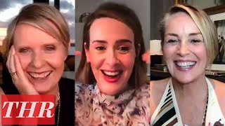 Sarah Paulson, Sharon Stone, Cynthia Nixon Talk Netflix Series ‘Ratched’ | THR Interview video