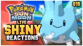SHINY CORSOLA IN A CHAIN OF ONLY 27! Pokémon Sun and Moon Live Shiny Pokemon Hunting Reaction!