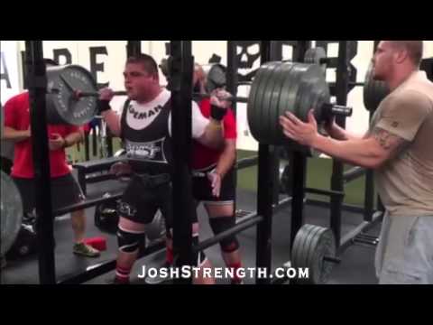 Adam Rodriguez, 660 x 3 Squat Raw No Wraps