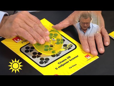 Pensionerade trissvinnaren vill inte sluta jobba: "Jag kör vidare" - Nyhetsmorgon (TV4)