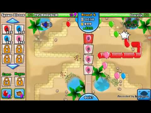 BTD Battles mobile #2 HOW DID I WIN?!?!