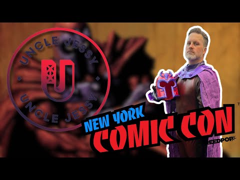 Uncle Jessy As Magneto At New York Comic Con