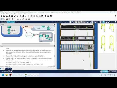 CCNA3 - 2.7.2 Exploración OSPF multiárea - Modo físico (Parte 3)