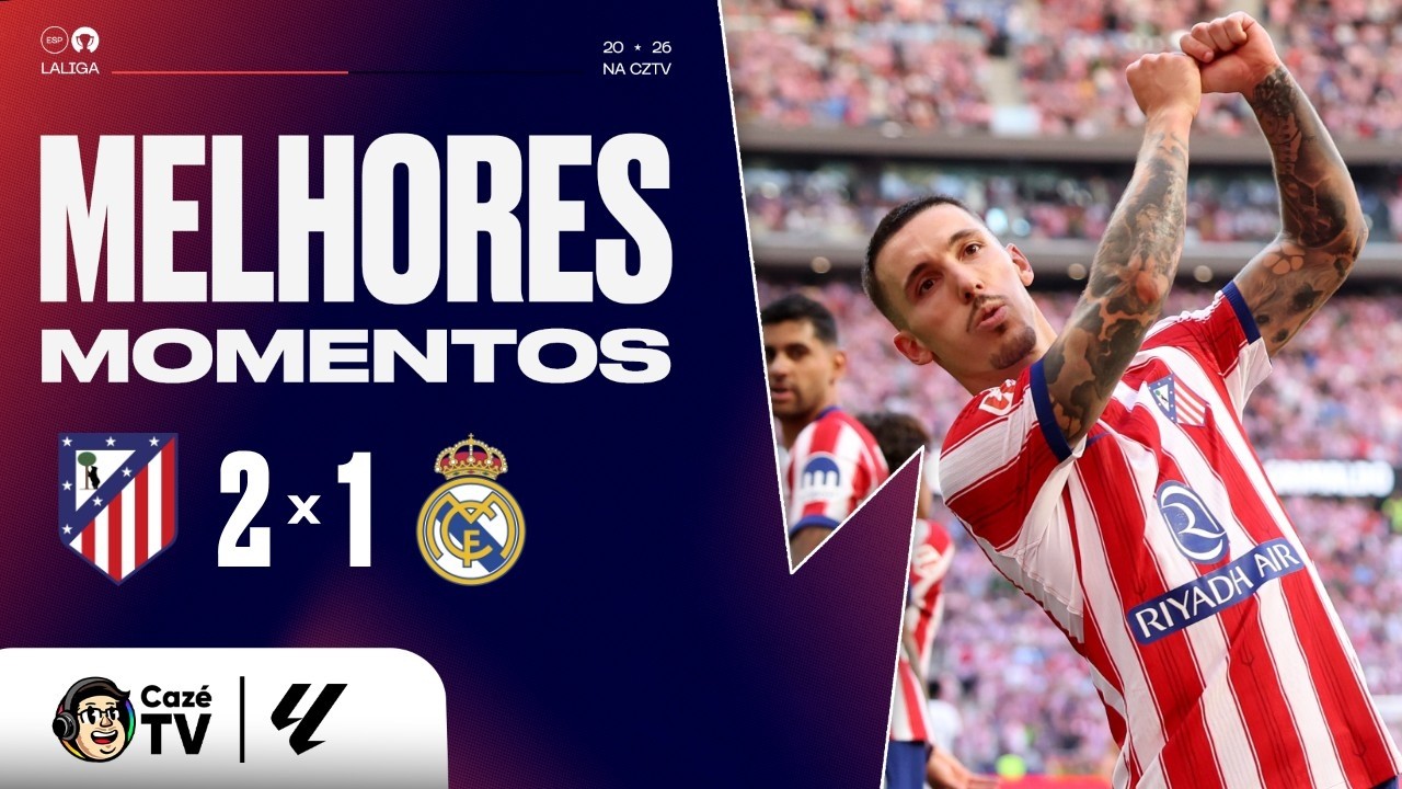 MELHORES MOMENTOS: ATLÉTICO DE MADRID 2 X 1 REAL MADRID | LALIGA 26/27 | 7ª RODADA