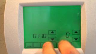 How to Over-ride the settings on your Honeywell Thermostat