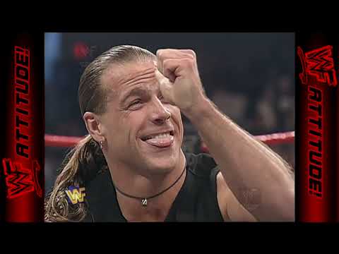 Shawn Michaels confronts "Bret Hart" | WWF RAW (1997) 1