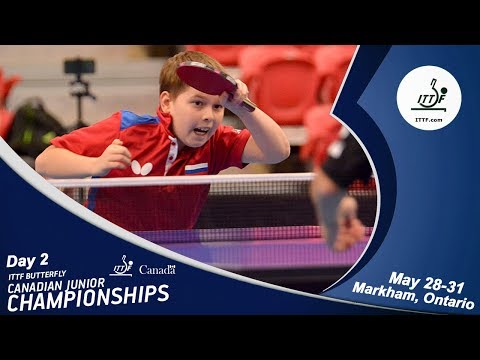 2018 ITTF Canadian Junior & Cadet Open - Day 2