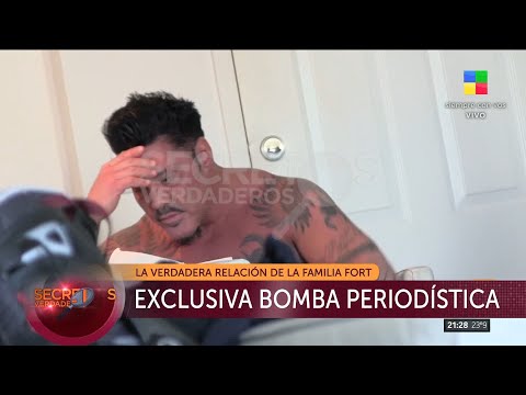 Se filtró un video inédito de Ricardo Fort reclamándole plata a su familia: “Son unos HDP"