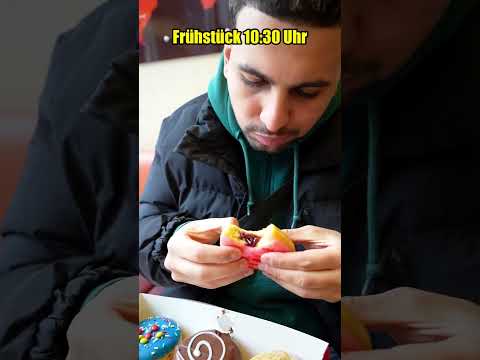 1 Tag nur Donuts essen…😳😂 | Mosalem66 #shorts