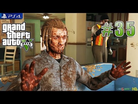 GTA V / GTA 5 - PS4 / XBOX ONE Walkthrough Next Gen Gameplay PART 35 Scouting The Port