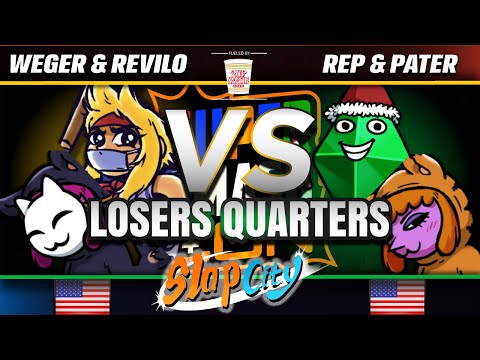 Slap City TOP 8: Weger & Revilo vs. Rep & Pater - SSC2019 Doubles Losers Quarters