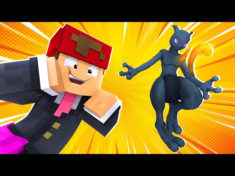 Minecraft: CONSEGUI UM MEWTWO DARK ?! -  BATALHA POKÉMON