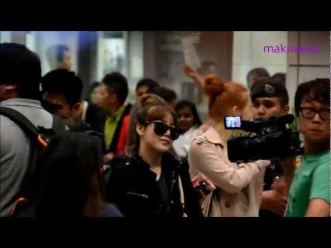 [121002] Fancam T-ARA arrive at Malaysia airport