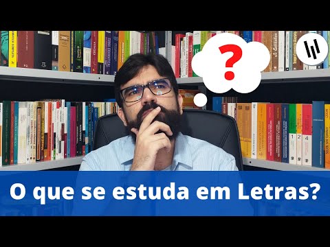 O que se estuda em Letras? | Divisão das áreas do curso e algumas obras | Professor Weslley Barbosa
