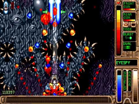 Tyrian Level Eyespy on 386DX 40