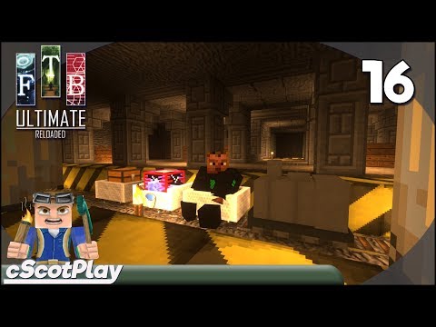 FTB Ultimate Reloaded w/ cScot : Ep 16 – RailCraft Steam Locomotive