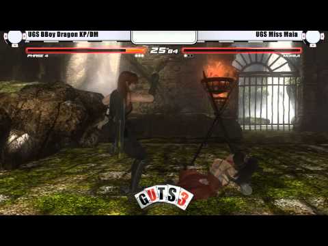 Dead or Alive 5 Ultimate @ GUTS3 - Top 8 Matches