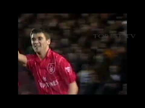 Nottingham Forest 2 Tottenham Hotspur 0, League Cup 4th Rd, 02-12-1992