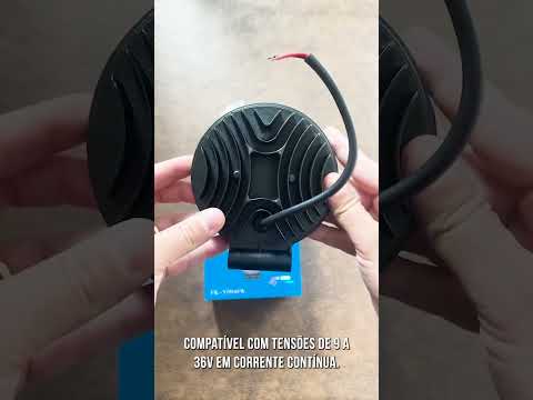 Farol de LED Redondo 42W