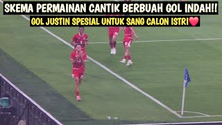 Download lagu SUASANA PECAH SAAT JUSTIN CETAK GOL!!SELABRASI GOL UNTUK SANG CALON ISTRI‼️ mp3