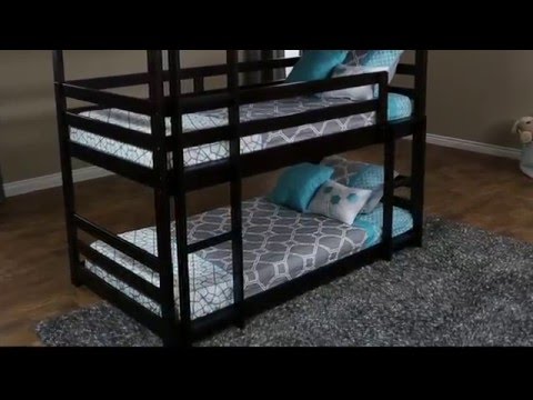 Jerome's Furniture Triple Decker Bunk Bed