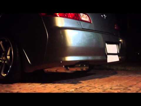 G35 sedan Megan oe-rs exhaust