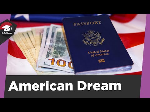 American Dream simply explained - meaning, origin, influences and problems - summary!