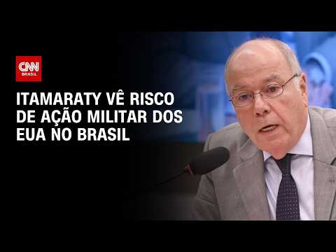 Itamaraty admite risco de ação militar dos EUA no Brasil | CNN PRIME TIME