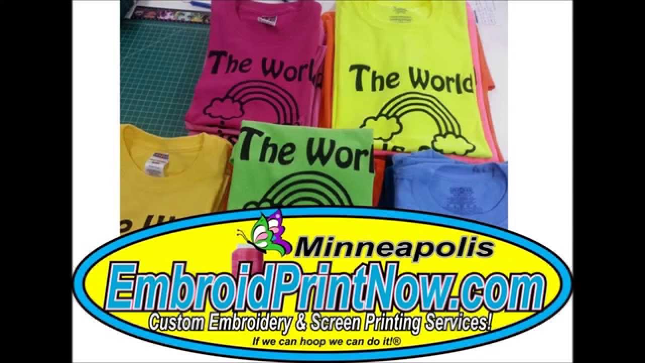 Embroid Print Now Custom Screen Printing Embroidery Digital Printing Cad-Cut Patches in Minneapolis
