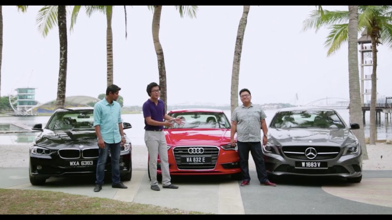 DRIVEN 2014 #7: Audi A3 Sedan 1.8T quattro vs Mercedes-Benz CLA 200 vs BMW 316i