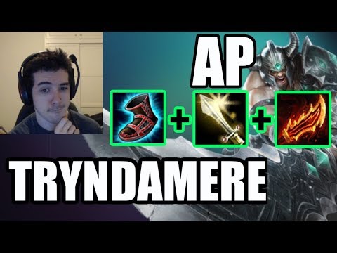 AP TRYNDAMERE? NEW META TOP | WingsOfDeath | AP TRYNDAMERE vs AATROX | AP TRYNDAMERE Top |Patch 8.13