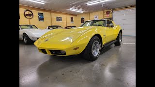 Video Thumbnail for 1974 Chevrolet Corvette Coupe