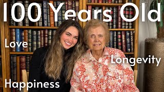 Life Lessons with My 100 Year Old Grandma | Secrets to a Long Life, Love, and Happiness