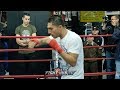 JOSESITO LOOKING FAST SHADOW BOXING FOR KEITH THURMAN CLASH